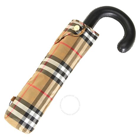 burberry fake umbrella|burberry vintage check folding umbrella.